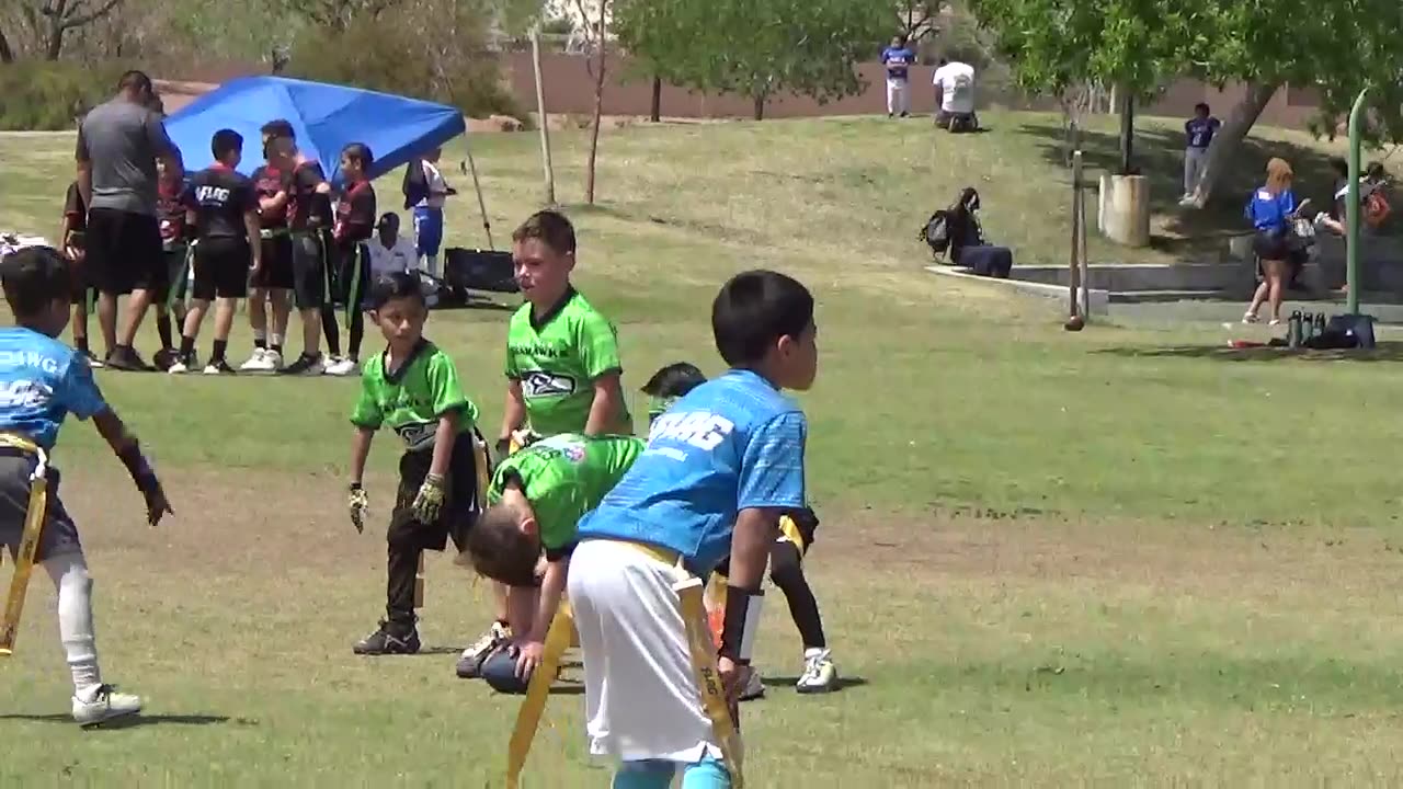 [Game #7] George to Percy-almost a TD [video #35]