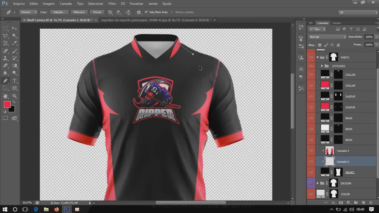[SPEED ART] JERSEY E-SPORTS @adriano_designn