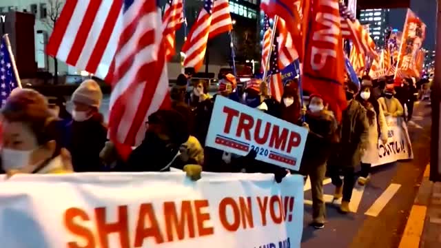 Trump Support in Tokyo