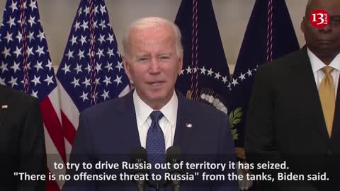 US sending 31 Abrams tanks to Ukraine - Biden announced