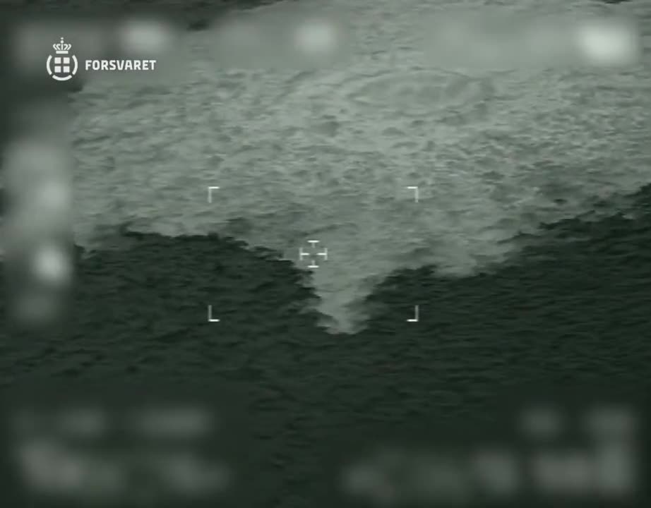 Danish Military Releases Volatile Footage from the Baltic Sea Following Explosion of Nord Stream 2