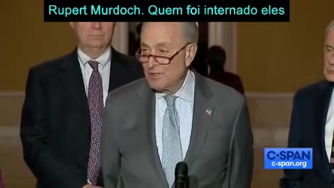 O Senador Chuck Schumer está assustado...