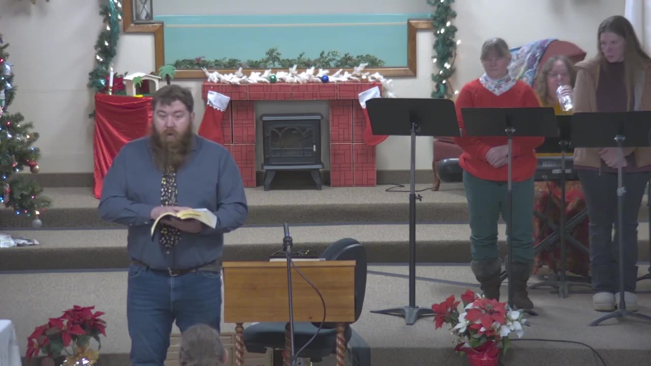 Sunday Service at Moose Creek Baptist Church 12/24/2023