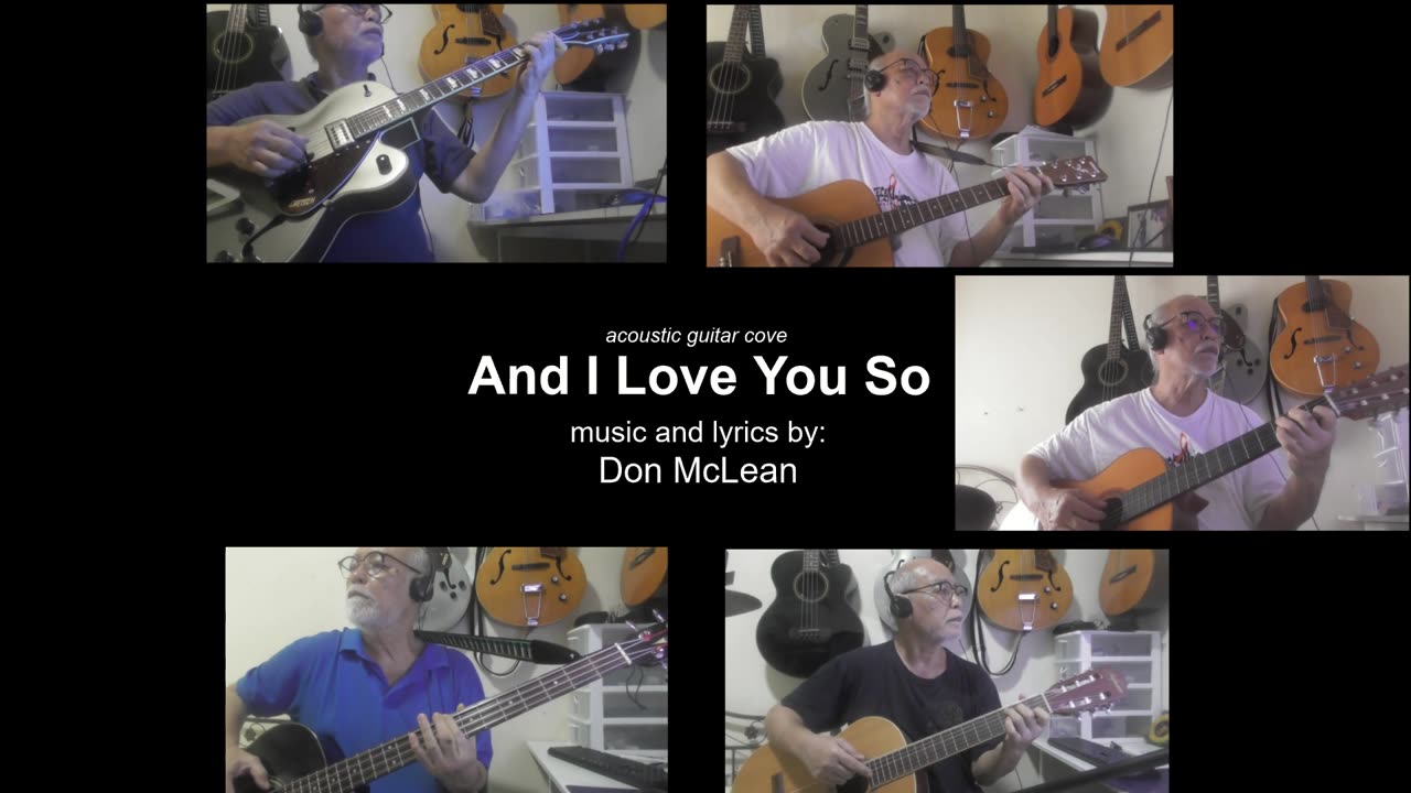 Song: And I Love You So (instrumental) cover