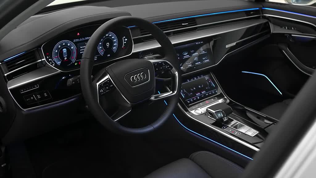 2021 model # Audi a8l, double blessing of technology and luxury,