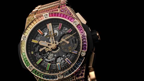 Hublot Big Bang Integrated King Gold Rainbow