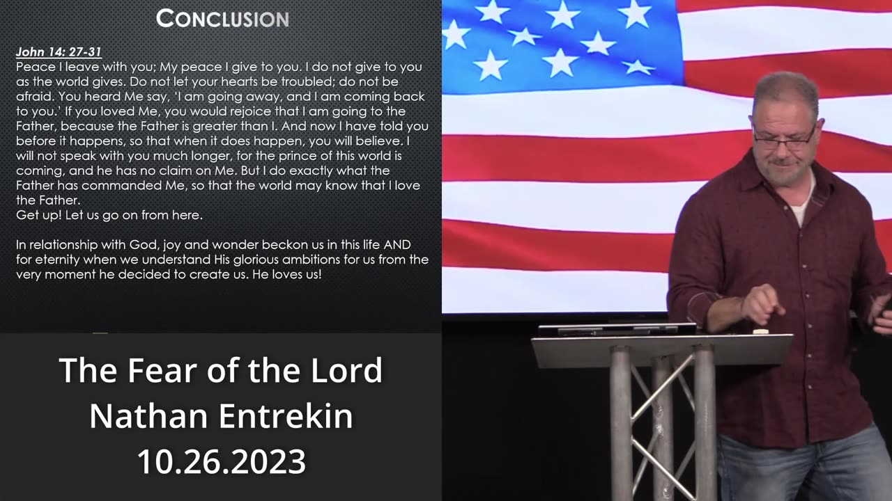 The Fear of the Lord – Nathan Entrekin – 10.26.2023