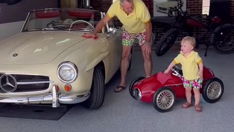 I dropped my son off at grandpa's and this is what they did while he was there