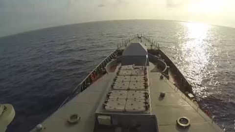 Corvette Rezkiy intercepts Moskit anti-ship cruise missile within company trial in Sea of Japan
