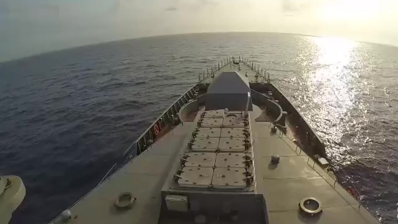 Corvette Rezkiy intercepts Moskit anti-ship cruise missile within company trial in Sea of Japan
