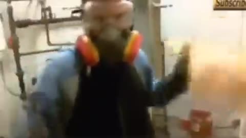 British Employee water company Filming himself by put in fluoride in drinking water