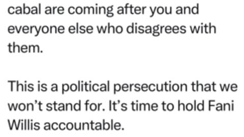 they are no longer just coming after trump