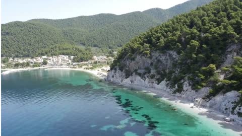 Holidays on the beach in greece