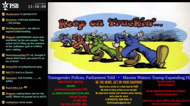 2022-02-13 12:00 EST - Sunday w/ Thumper