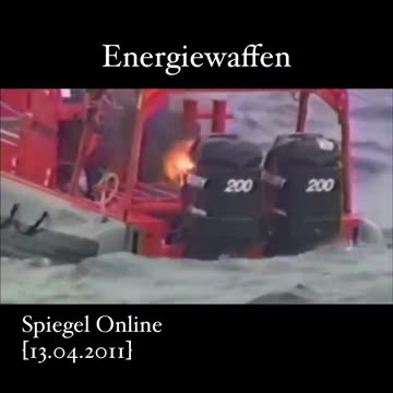 DEW - US-Marine schießt mit Laser Boot in Brand