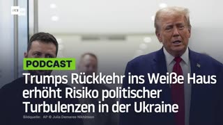 Trumps Rückkehr ins Weiße Haus erhöht Risiko politischer Turbulenzen in der Ukraine