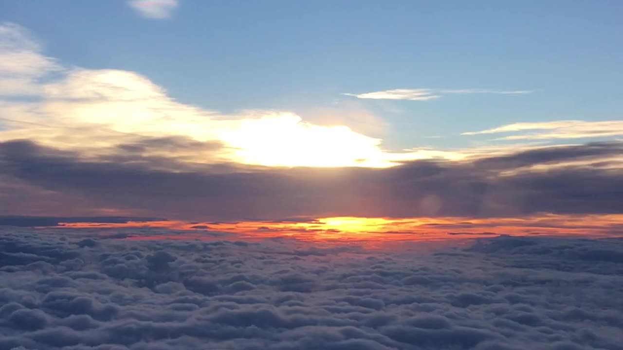 Sun rise seen..