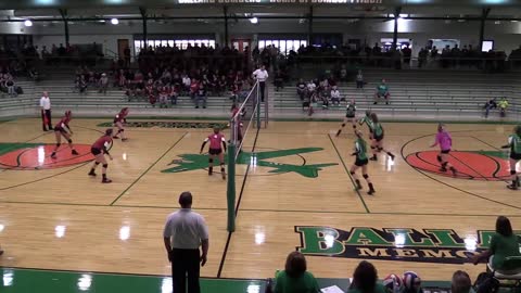 Ballard Memorial vs McCracken County District Tournament 2013-14 Volleyball
