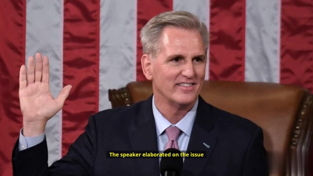 Speaker McCarthy: Santos will be removed from Congress if ethics probe finds he broke law