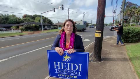 HEIDI TSUNEYOSHI HAWAII CANDIDATE FOR GOVERNOR