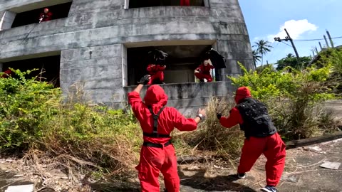 PARKOUR VS MONEY HEIST 6!