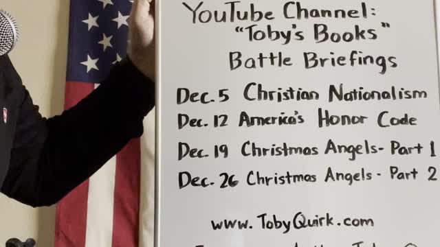 Battle Briefings for December 2022 on YouTube.