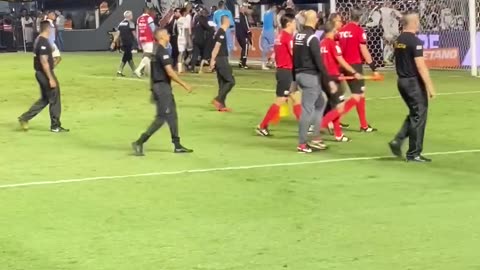 Girl Runs Onto Field to Give Player a Hug