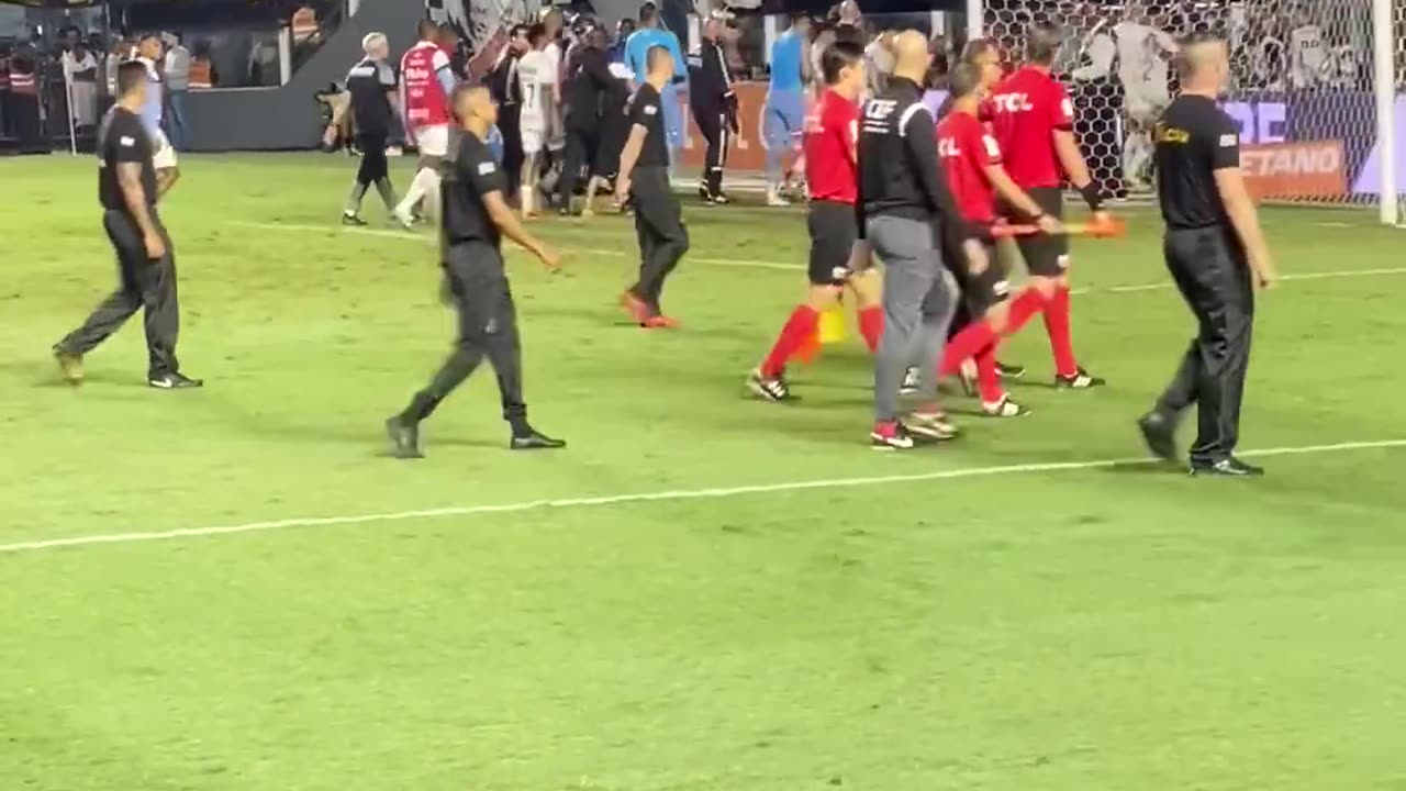 Girl Runs Onto Field to Give Player a Hug