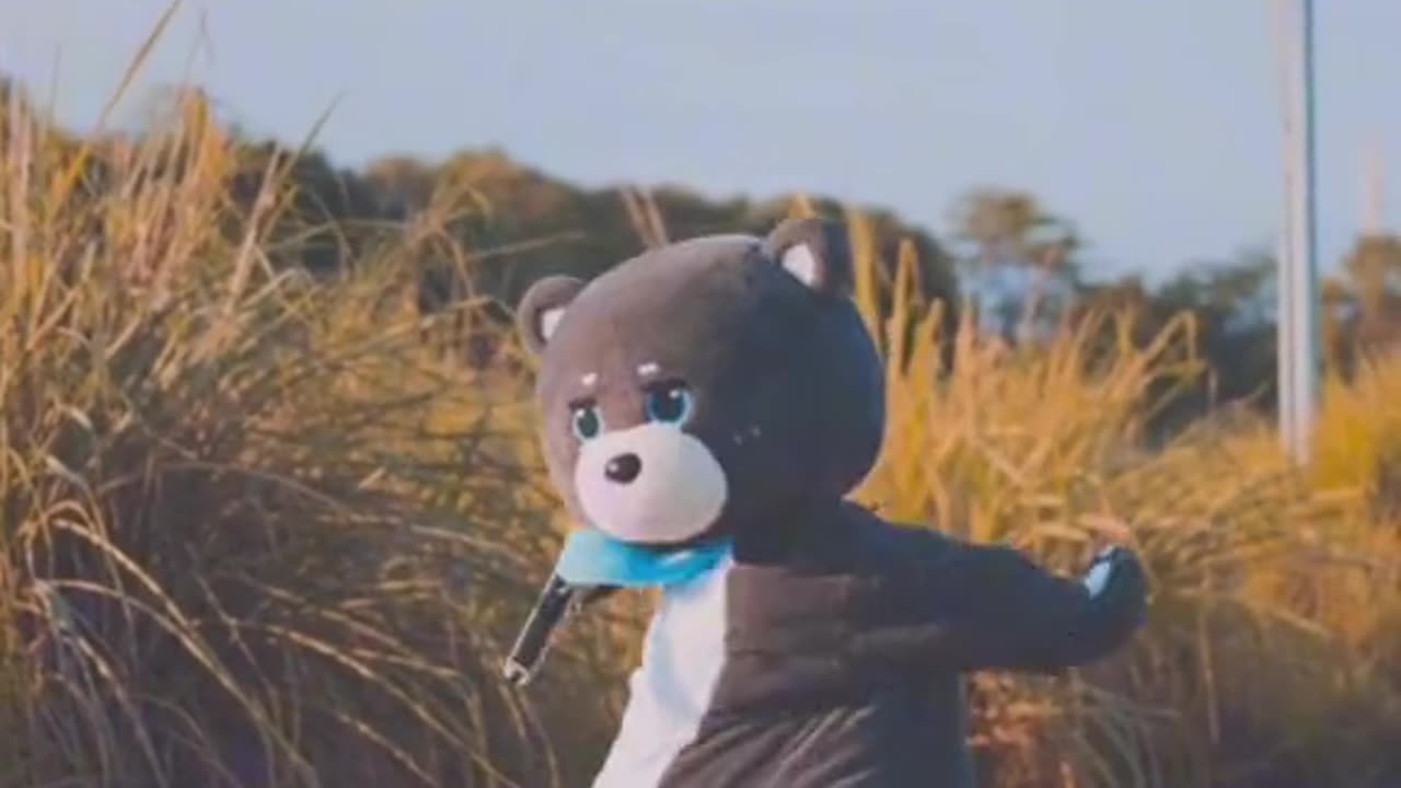 Teddy bear funny dance video panda😂😂