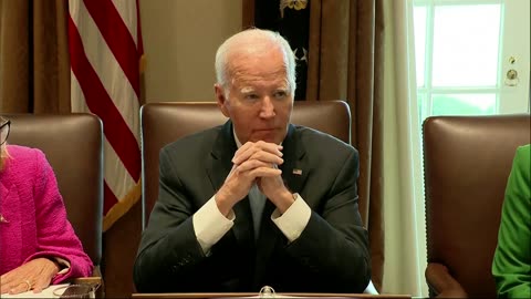 Reporters shout impeachment questions at President Joe Biden