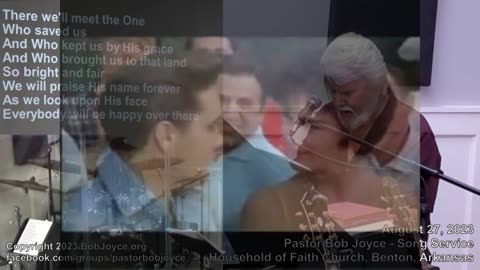 Music Service - August 27, 2023 - Pastor Bob Joyce -