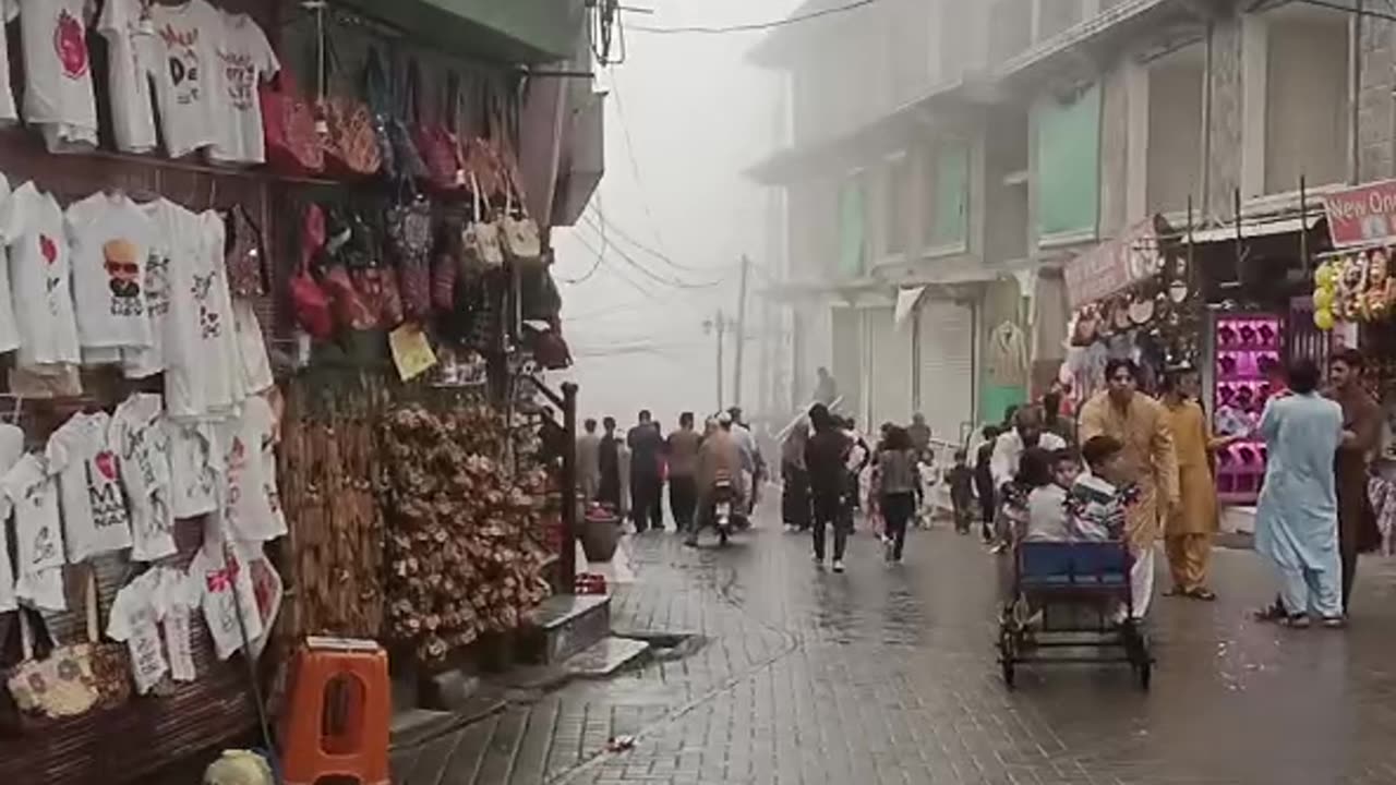 Fog weather in murree