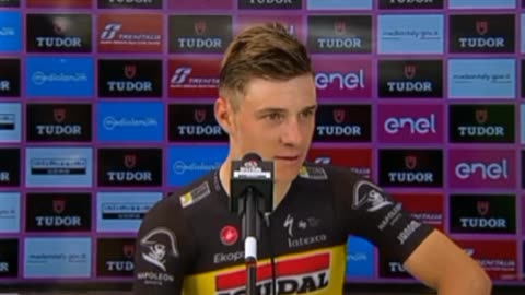 Entrevistas a Primoz Roglic y Remco Evenepoel/ Giro de Italia 2023.