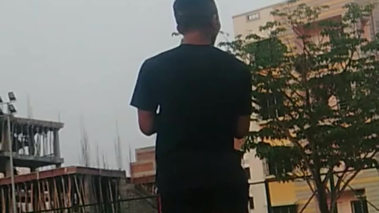 My friend tried goalkeeping for the first time