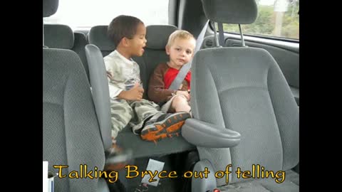 One Grandson Talks Another One Into Not Tattling