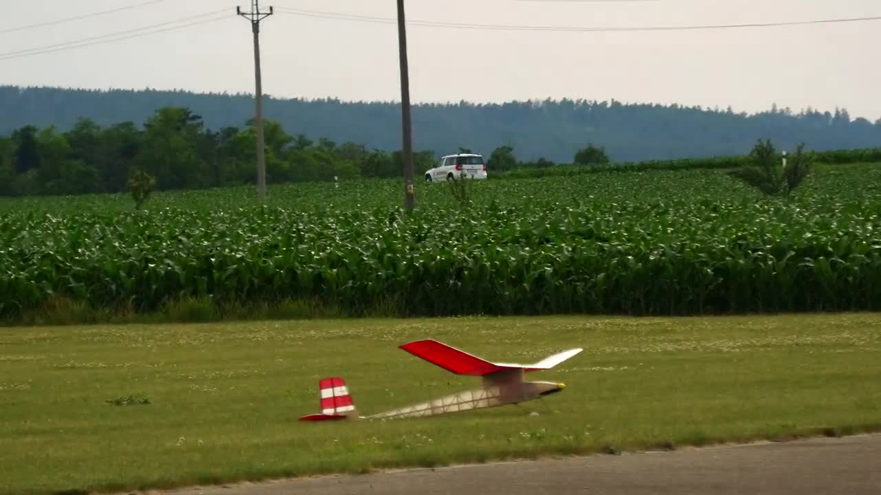 EROS SOKOL-501-D 1950 _ Class ALOT _ vintage RC plane _ 4K _ 2022