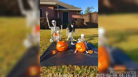 amazing and unique Halloween outdoors decor ideas