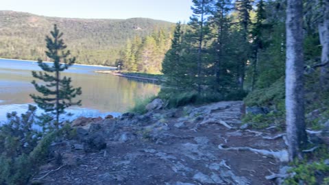 Central Oregon – Paulina Lake “Grand Loop” – Hiking Around the Lake – 4K