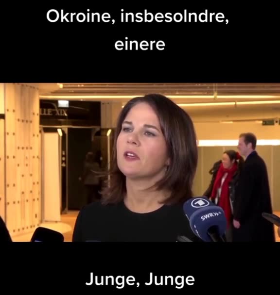 Annalena Bärbock Unsinn und Sprache