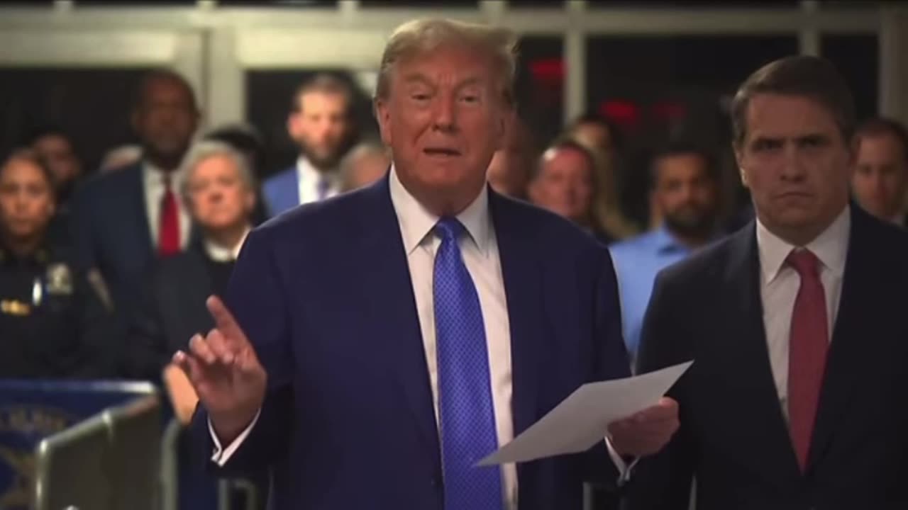 Trump Statement at Stormy Daniels Hush Money Hoax Trial - 05.20.2024