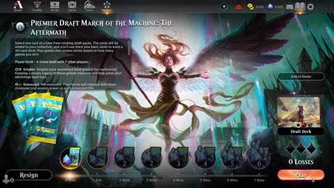 Drafting March of the Machine: The Aftermath - Magic the Gathering Arena