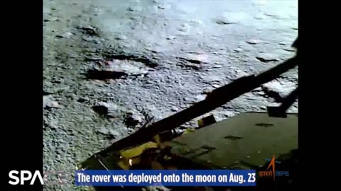 A Giant Leap for Humanity: Chandrayaan 3 Rover's Journey on the Moon!