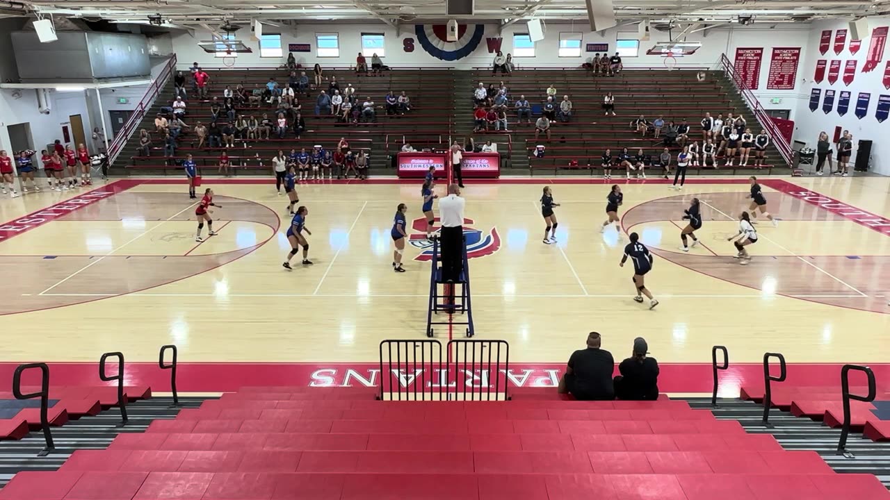 Southwestern vs Oldenburg JV Vball Game 3 08-17-23