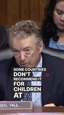 SENATOR PAUL NEVER DISAPPOINTS