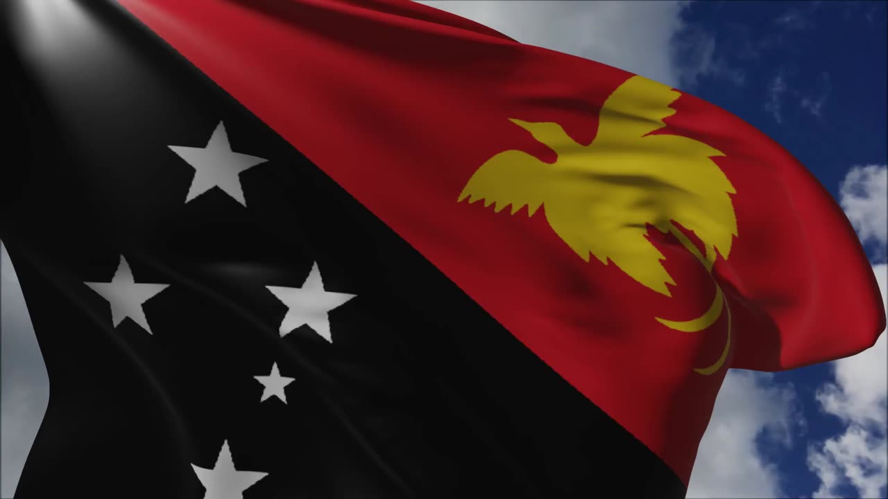 Flag of Papua New Guinea