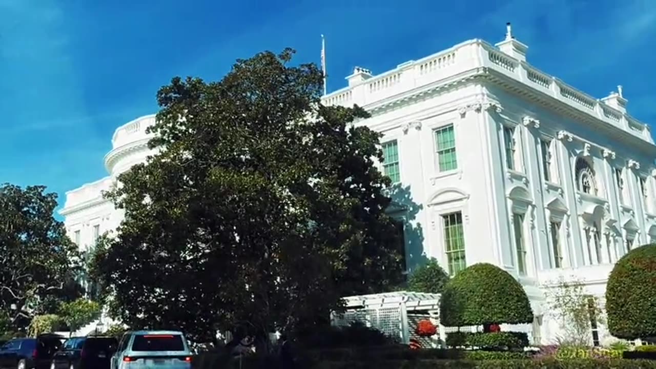 11/13/24—President Trump’s historic journey to the White House this afternoon in Washington, D.C.