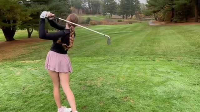 Watch me fumble a par 3 but still save it