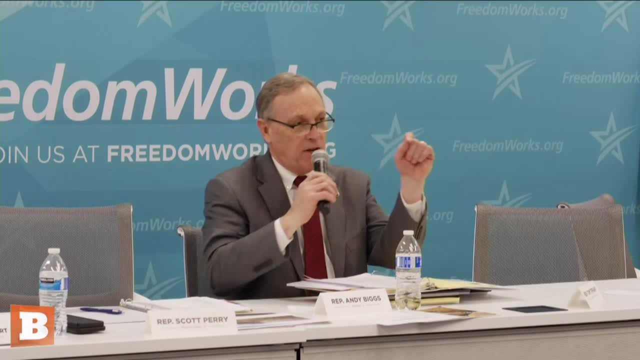 Freedom caucus border hearing rep Biggs closing