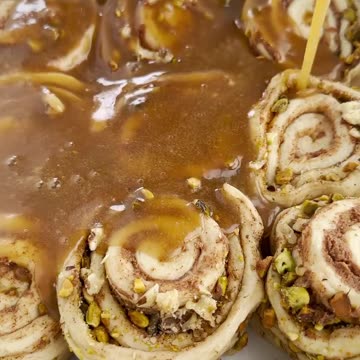 Baklava Cinnamon Rolls