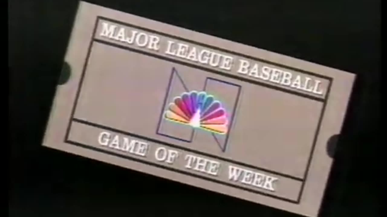 April 26, 1986 - Promo for Baseball's Game of the Week